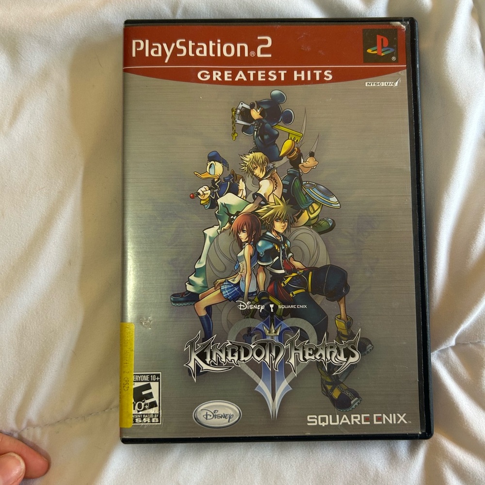 PlayStation two Disney Kingdom hearts